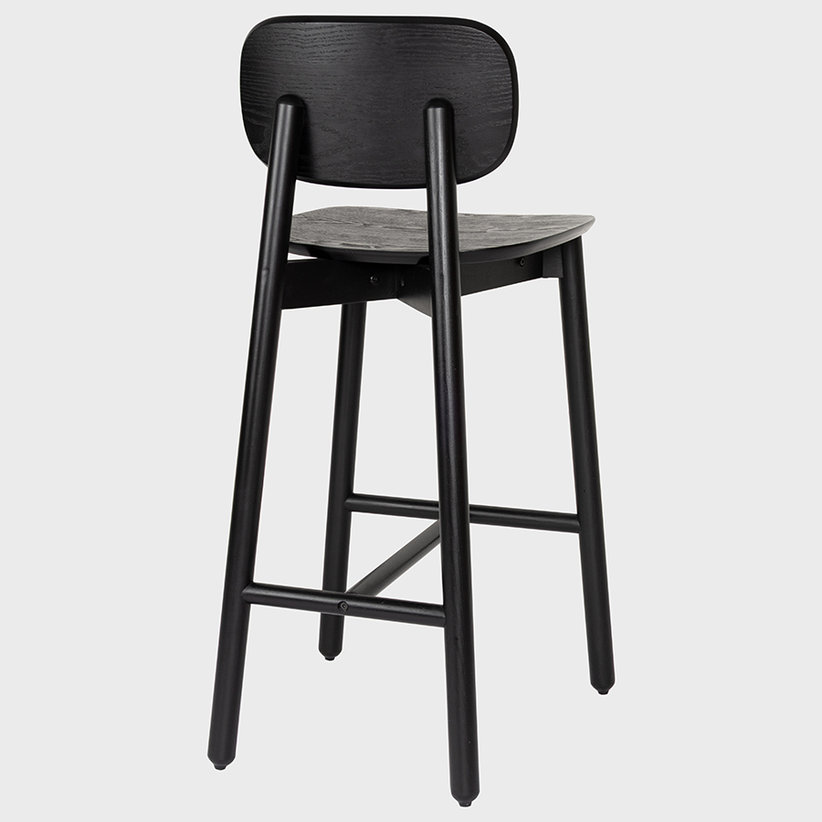 Стул барный Saga, темно-серый