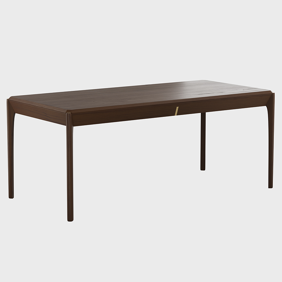 Стол обеденный Aska, 85х180 см, орех