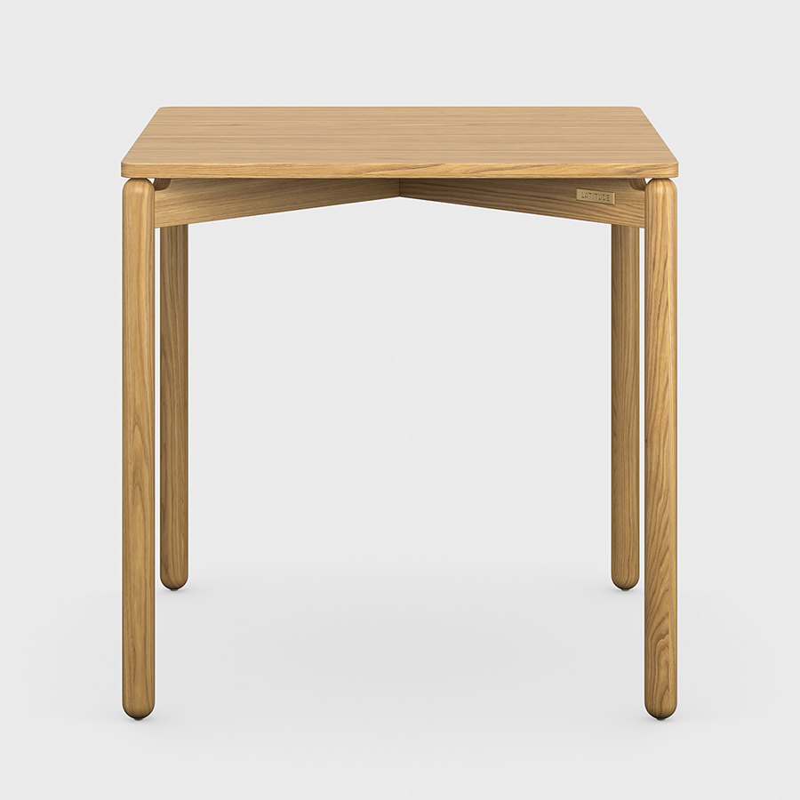 Стол обеденный Saga, 75х75 см, ясень