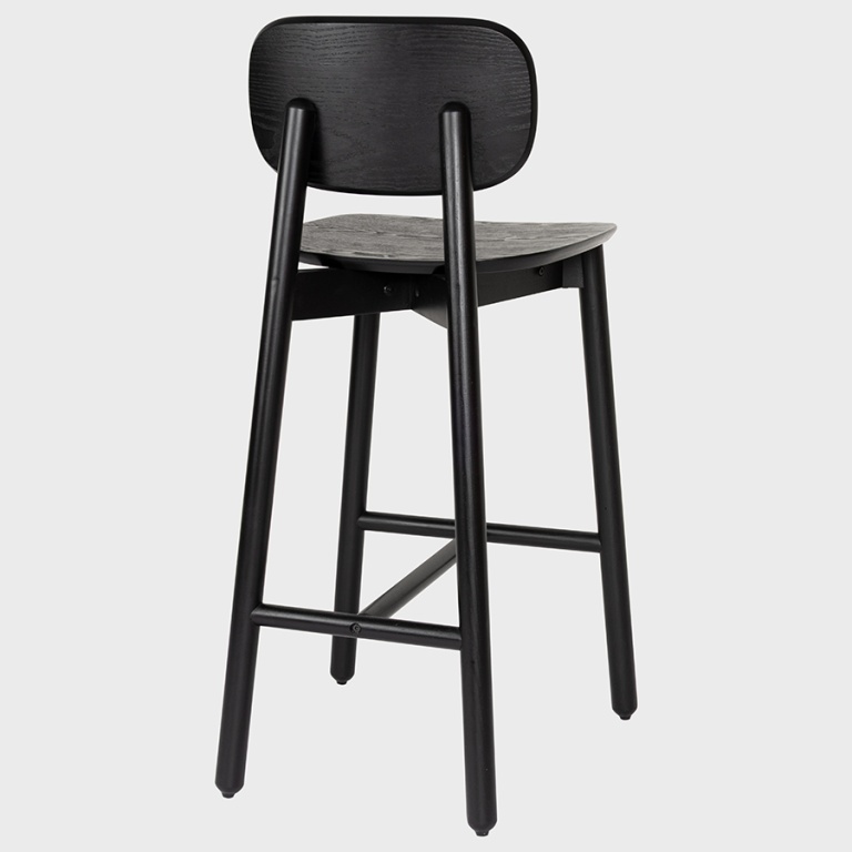 Стул барный Saga, темно-серый