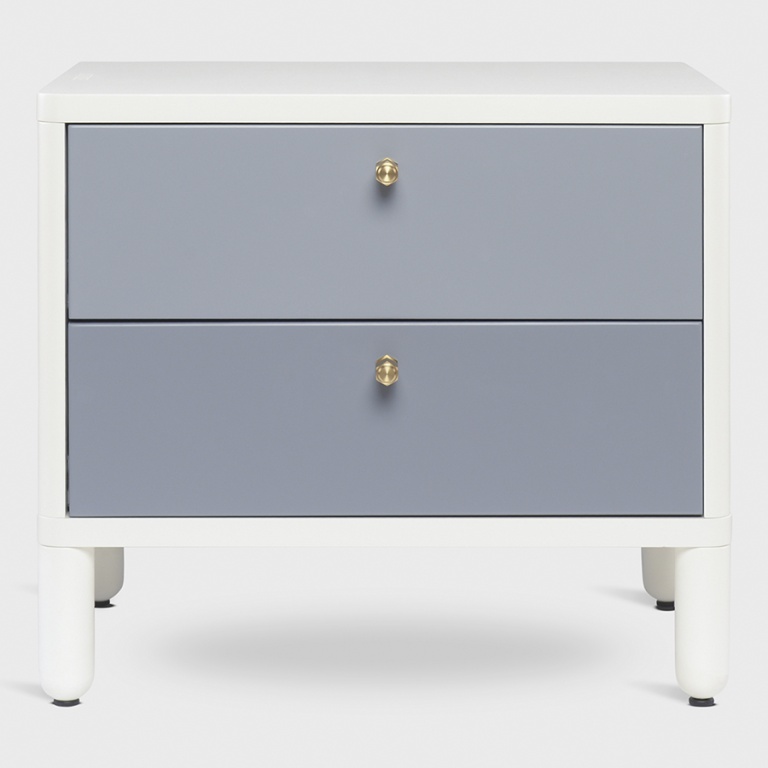 Тумба прикроватная Saga, Hordur, 55х40х50 см, белая