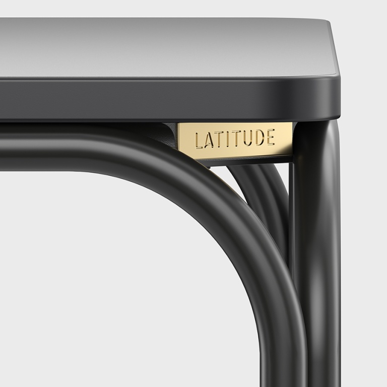 Стол обеденный Ror, 70х70 см, черный