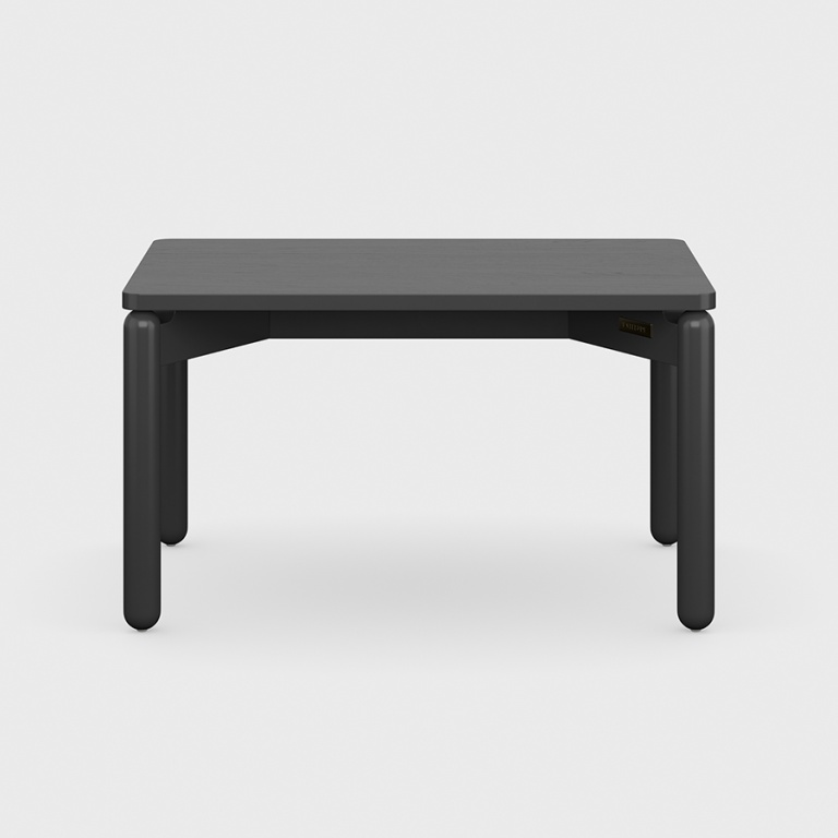 Столик кофейный Saga, 50х70 см, темно-серый